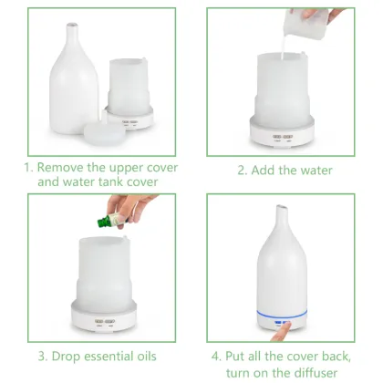 Aromatherapy Ultrasonic Nebulizing Cold Air Diffuser Home