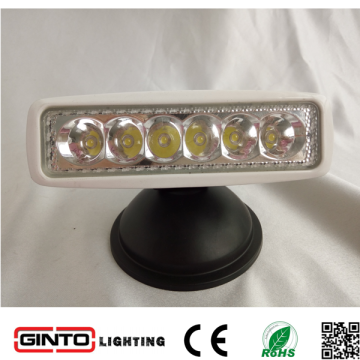18W single row work light/good quality 6 inch led work light
