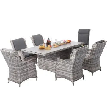 Outdoor Furniture: Restaurant Table and Chair Set for Garden and Patio Dining
