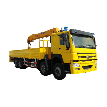 2024 HOWO 8x4 Mounted Crane Truck - 5Ton to 15Ton Heavy Duty Truck with Diesel Crane for Sale
