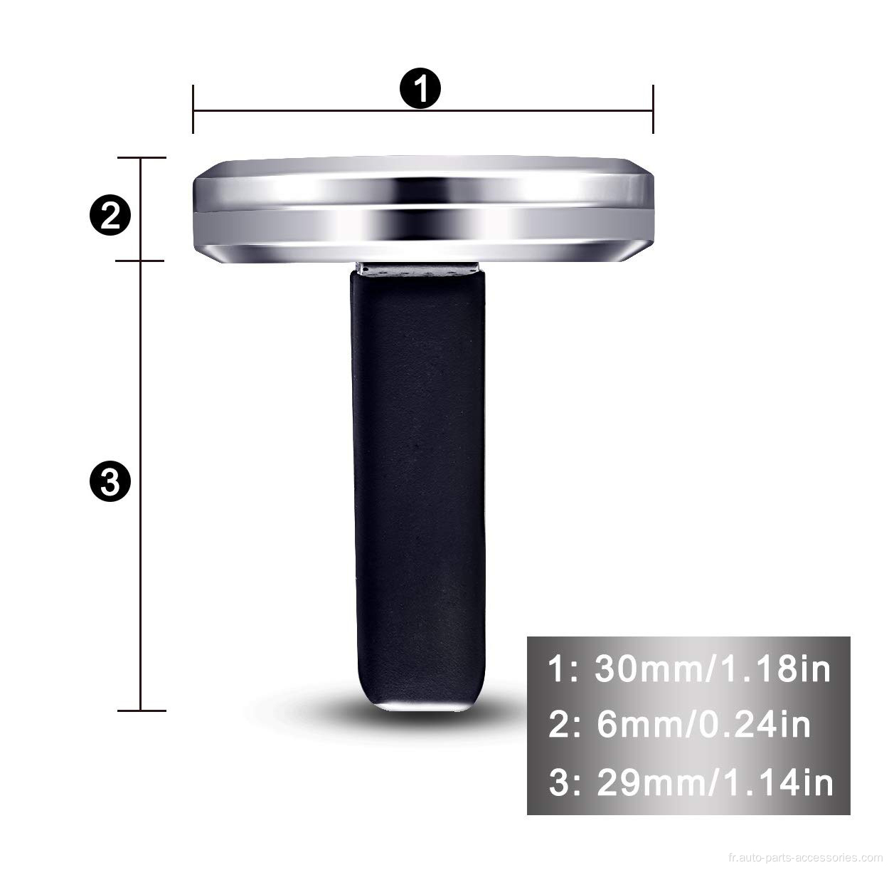 Perfume de voiture de diffuseur d&#39;adhérence à l&#39;air pour clips de ventilation