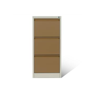 Space Saving 3 Drawer Lockable Filing Cabinet