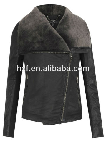 lamb suede leather coats