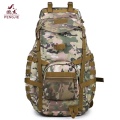 Mochila de camuflagem militar de lona grossa camo caminhadas