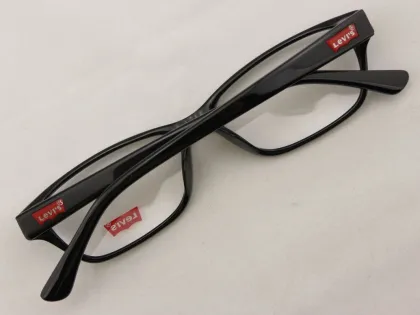 Lady's / Men's Plastic Levis Eyeglass Frames Levis Ls96032 54-16-145 C02 Blk-a