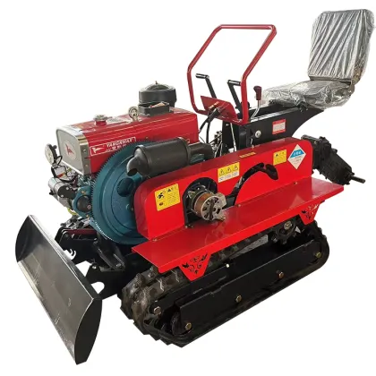 Mini Crawler Rotary Tiller for Agricultural Multifunctional Machinery