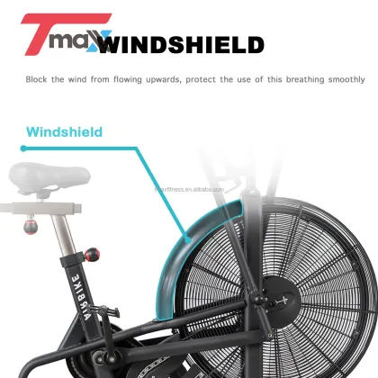 TX311 Air Resistance Exercise Bikes: Indoor Home Gym Cardio Fitness Equipment