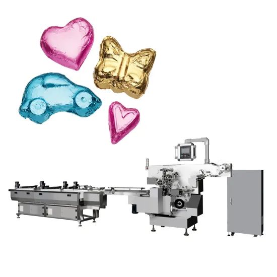 High Efficiency Chocolate Bear Shape Wrapping Machine