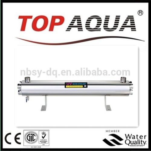 souble support lamp and quartz tube water sterilizer