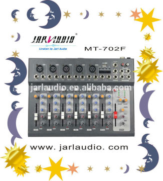 Professional 7 Channels Mixer with Ultra low noise