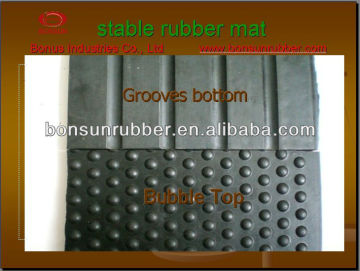 17mm x 4' x 6' BONSUN bubble top design Cow rubber mat