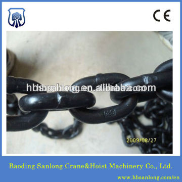 G80 lifting chains/alloy steel chains/lift loading chains china factory