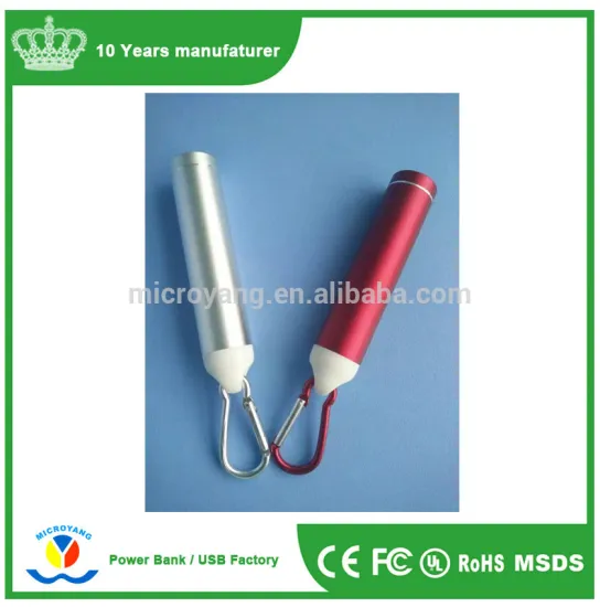 Outdoor travel mountaineering deduction power bank portable single - cell phone cylindrical gift customized power bank