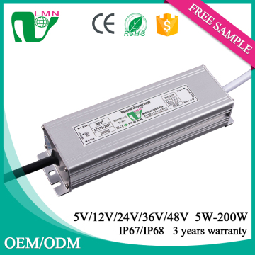 12V 45W waterproof constant voltage led driver