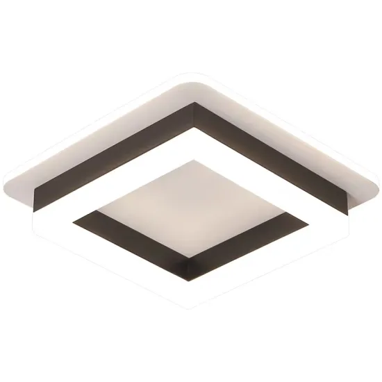 Modern Square Acrylic Ceiling Lamp: Nordic Style LED Lighting for Home Decoration in Hallways and Corridors