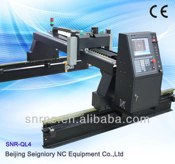 Equipment for small businesss at home SNR-QL4 gantry cnc plasma cutting machine