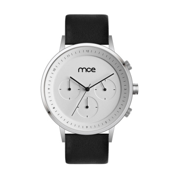 Custom your brand simple dial chronograph classic quartz men watch