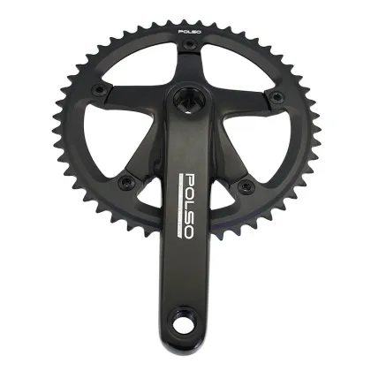 Fixed Gear Bike Integrated Crank Chainwheel Bicycle Crankset