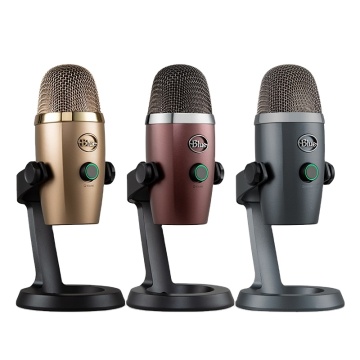 RGB Wired Logitech Blue Yeti Nano Studio Podcasting Gaming Microphone USB Stream Recording
