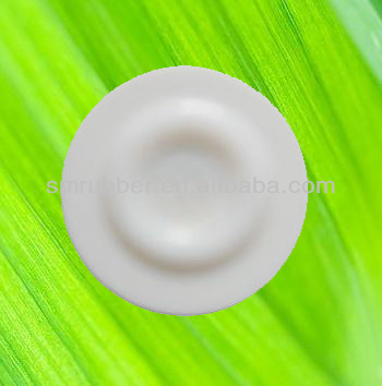custom molded colored rubber diaphragm