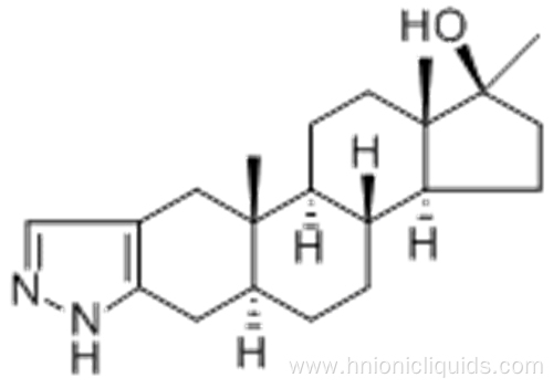 2'H-Androst-2-eno[3,2-c]pyrazol-17-ol,17-methyl-,( 57193055,5a,17b)- CAS 10418-03-8