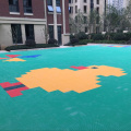 piso de jardín de infantes de plástico / tapetes seguros para niños
