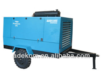 7bar mobile screw air compressor