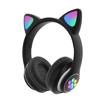 Cute Pink LED Cat Claw Wireless Bluetooth Earphones STN-28