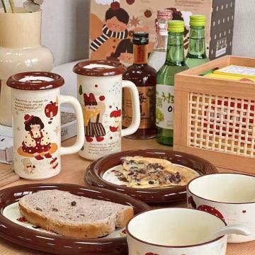 Stylish Anime-Themed Dinnerware Collection