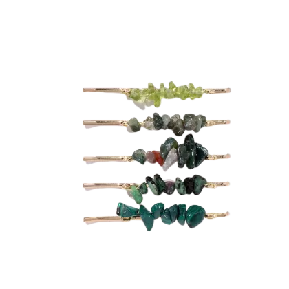 Multi-Color Gravel Hairpin Set