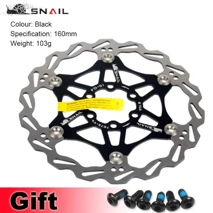 SNAIL Bicycle Disc Brake Pads, Rotor and Floating Discs Accessories