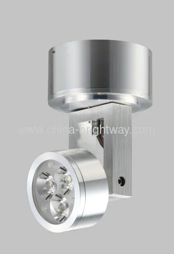 3x1w Ce Led Track Spotlight 
