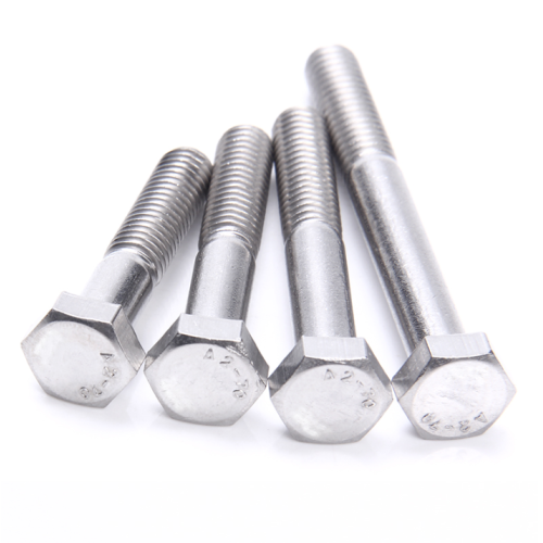 DIN933 DIN931 Hex Bolt สำหรับโครงสร้างเหล็ก