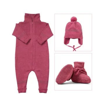 Wholesale 100% cotton baby clothes soft stylish baby winter romper set baby romper
