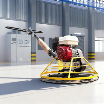 Small Hand Held Power Trowel Concrete Finisher with Engine & Motor