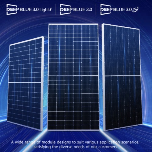Φωτοβολταϊκή μονάδα ηλιακό πάνελ Bifacial Type 700W