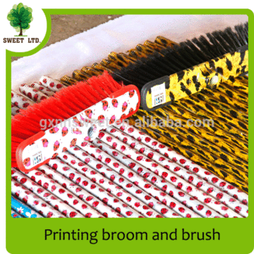 wooden broom stick with brooms / new products plastic brooms