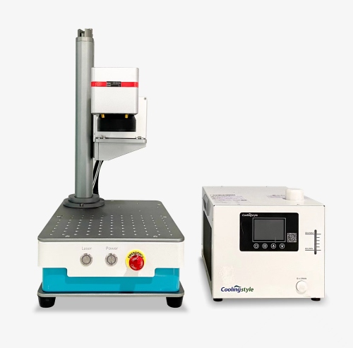 Máquina de marcação dinâmica 3D colorida de alta qualidade Tipo Máxico de fibra máxima de fibra 20W Máquina de marcação a laser portátil