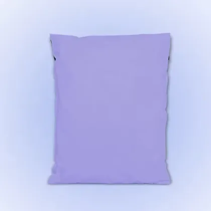 Custom Purple Biodegradable Polly Packaging Mailing Bag