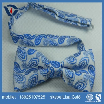 Wholesale various designs silk/polyester cheap knitted bow tie for men