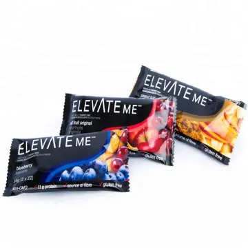 Customized Plastic Food Grade Chocolate Protein Bar Packaging