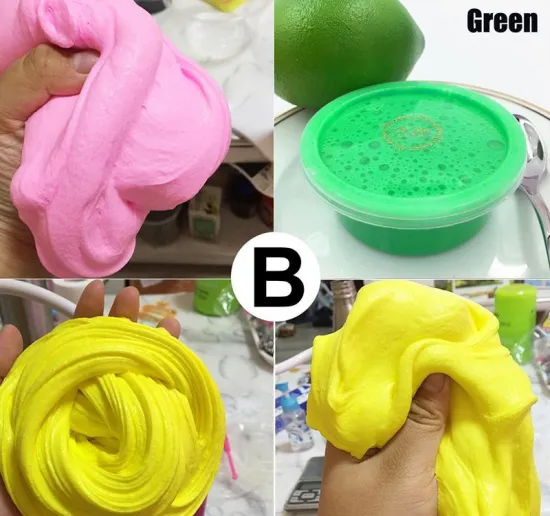 DIY Fluffy Floam 60ml Slime Scented Mud Toys