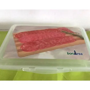 Plastic ham storage box