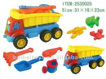 8pcs Plastic Beach Toys, Beach Playset, Beach Tool Toys