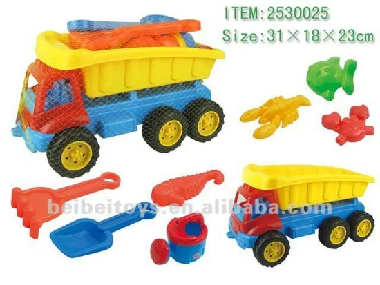 8pcs Plastic Beach Toys, Beach Playset, Beach Tool Toys
