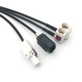 Dual Fakra Female to Fakra Radio Antenna Cable