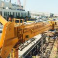 Για πώληση Pedestal Marine Crane 3T40M Τηλεσκοπικό Boom Crane