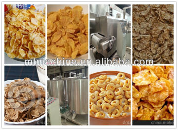 corn flakes( cereal breakfast) processing line