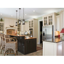 Custom Home Oak Solid Wood Kitchen Cabinets