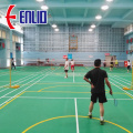 Enlio badminton flooring with BWF